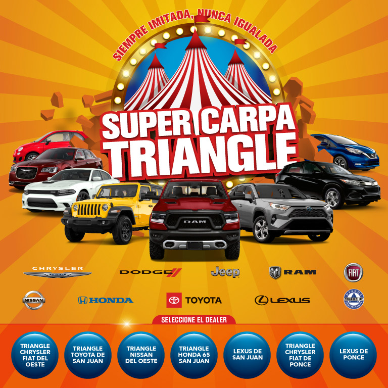 Super Carpa 25 Aniversario Triangle Dealers